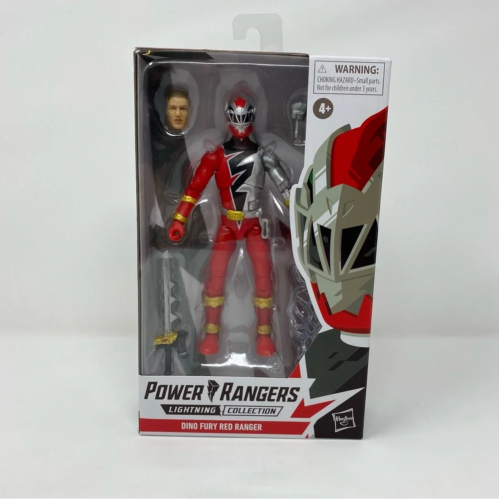 Power Rangers Lightning‎ Collection Dino Fury Red Ranger 6” Action Figure NEW